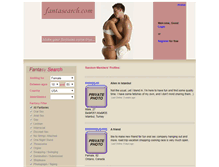 Tablet Screenshot of fantasearch.com